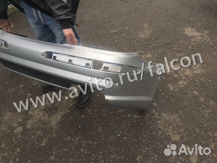 Бампер Amg на 4 трубы мерседес w230 r230 sl230