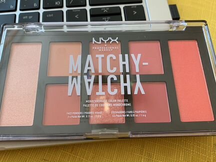 Палитра теней для глаз и лица (палетка) NYX (никс)