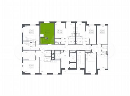 Квартира-студия, 23 м², 17/22 эт.