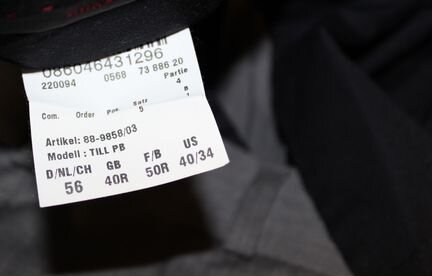 Брюки Lanificio Cerruti, размер 56