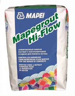 Ремонтная смесь Mapei Mapegrout Hi Flow, 25 кг